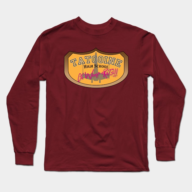 Go Womp Rats!! Long Sleeve T-Shirt by Skullduggerous